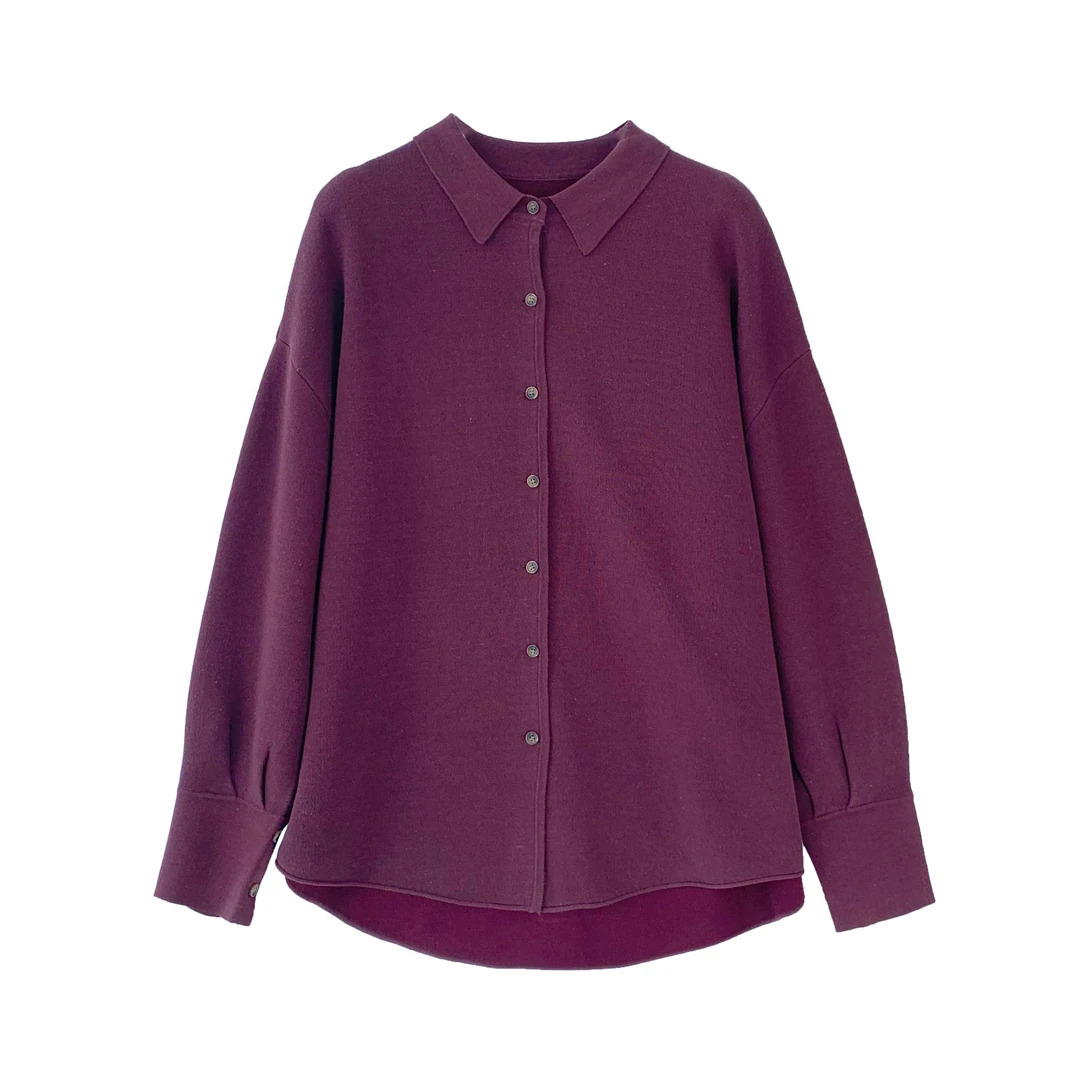 娅芸YAAYUN秋冬翻领外套气质显瘦长袖223716-3711