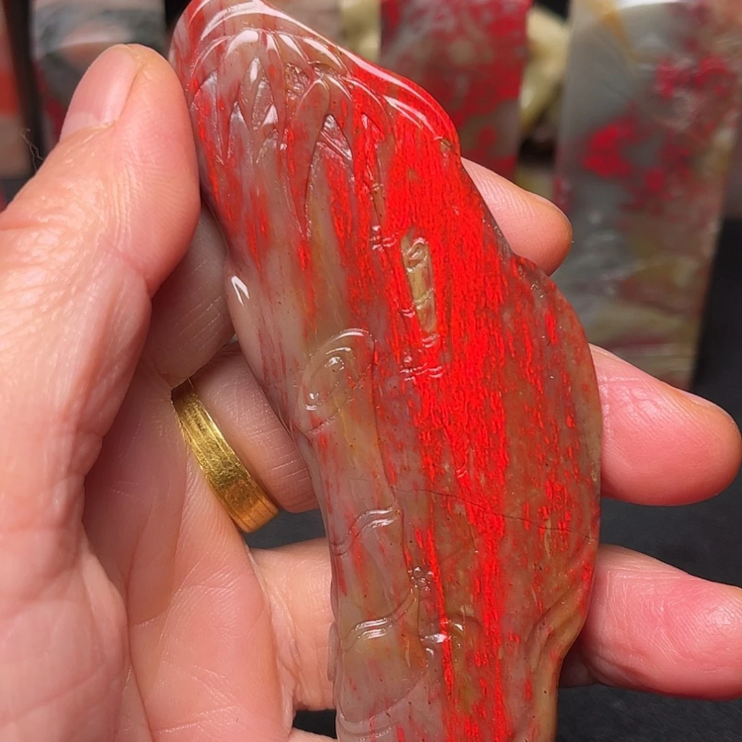 陋***轩昌化石昌化鸡血石