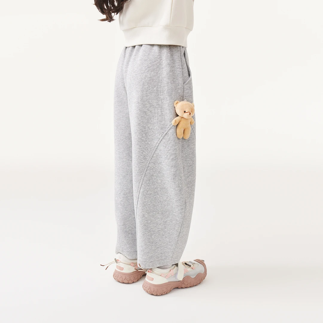 皇室童缘女童裤子春秋2025新款儿童束脚裤卡通公仔17730358003