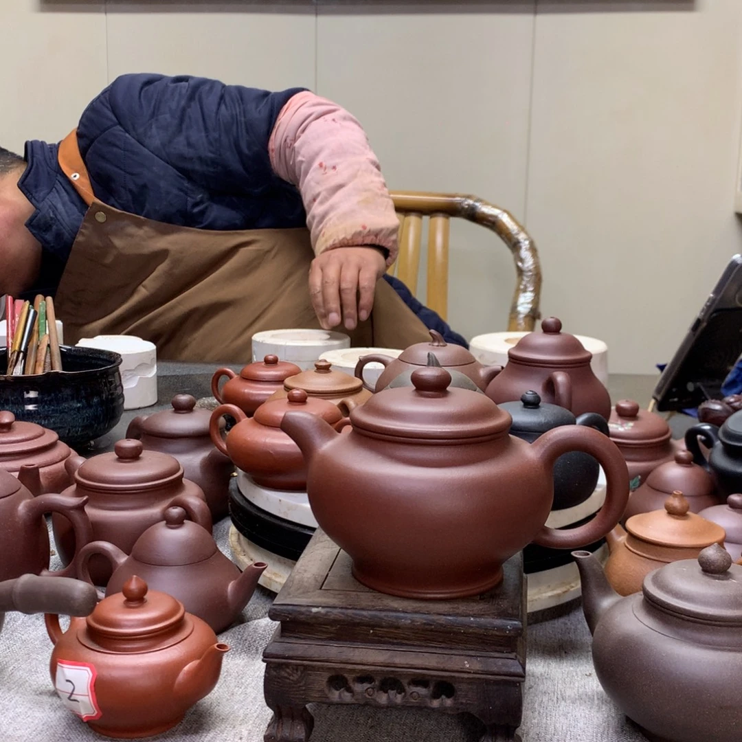 茶壶底槽青掇只380 C半手工制作