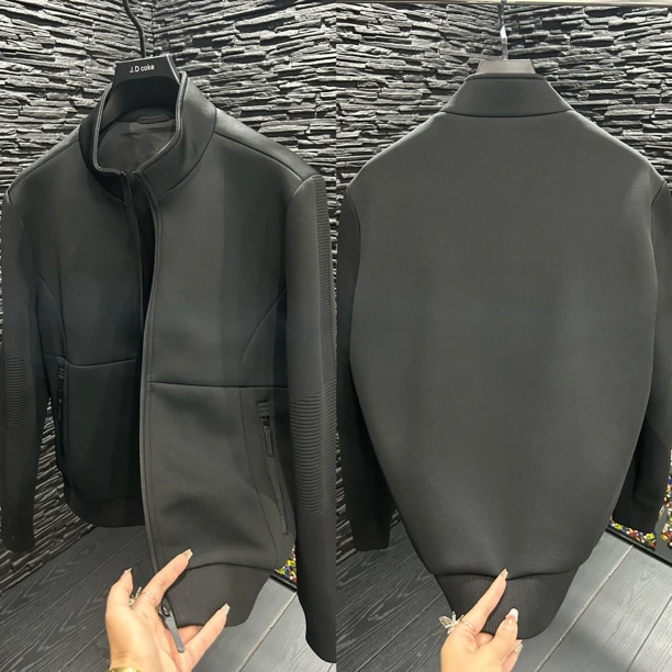 【正睿欧货】秋季新款简约时尚立领夹克外套/2931