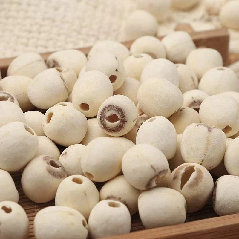 农家种植无硫去芯白莲子干货粉糯炖汤优选新货