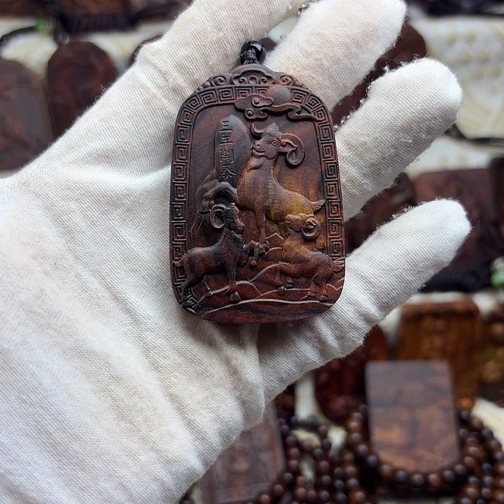 洛***心手串/手链黄花梨/降香黄檀