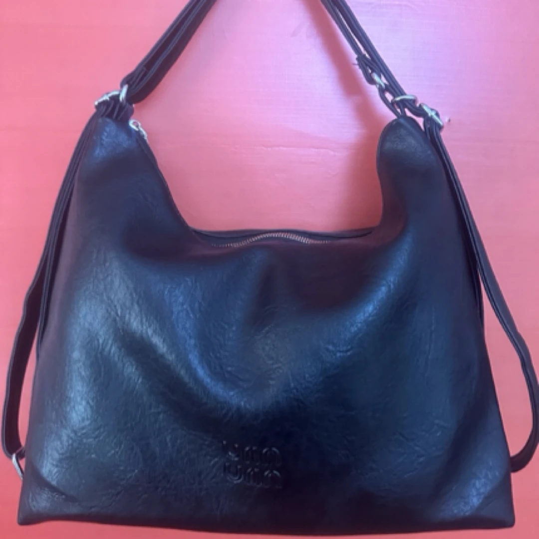 女包休闲时尚百搭女士单肩大号黑色真皮复古