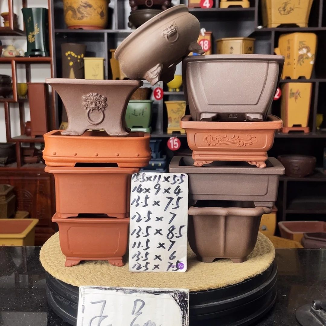 紫砂D-婉秋紫砂花盆