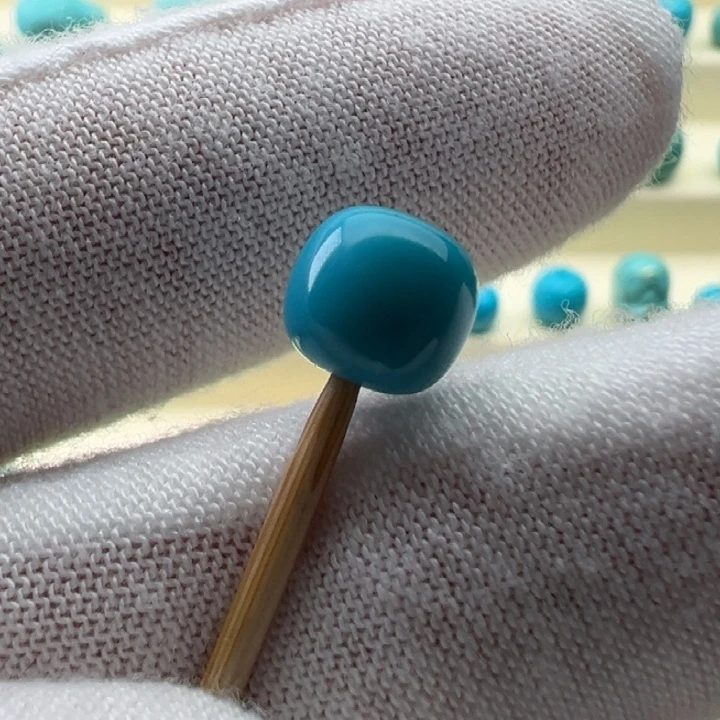 绿松石未镶嵌珠宝半成品7.5