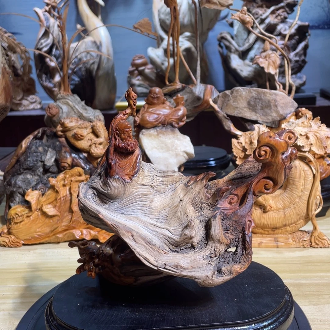 望***茶柏木太行崖柏工艺品