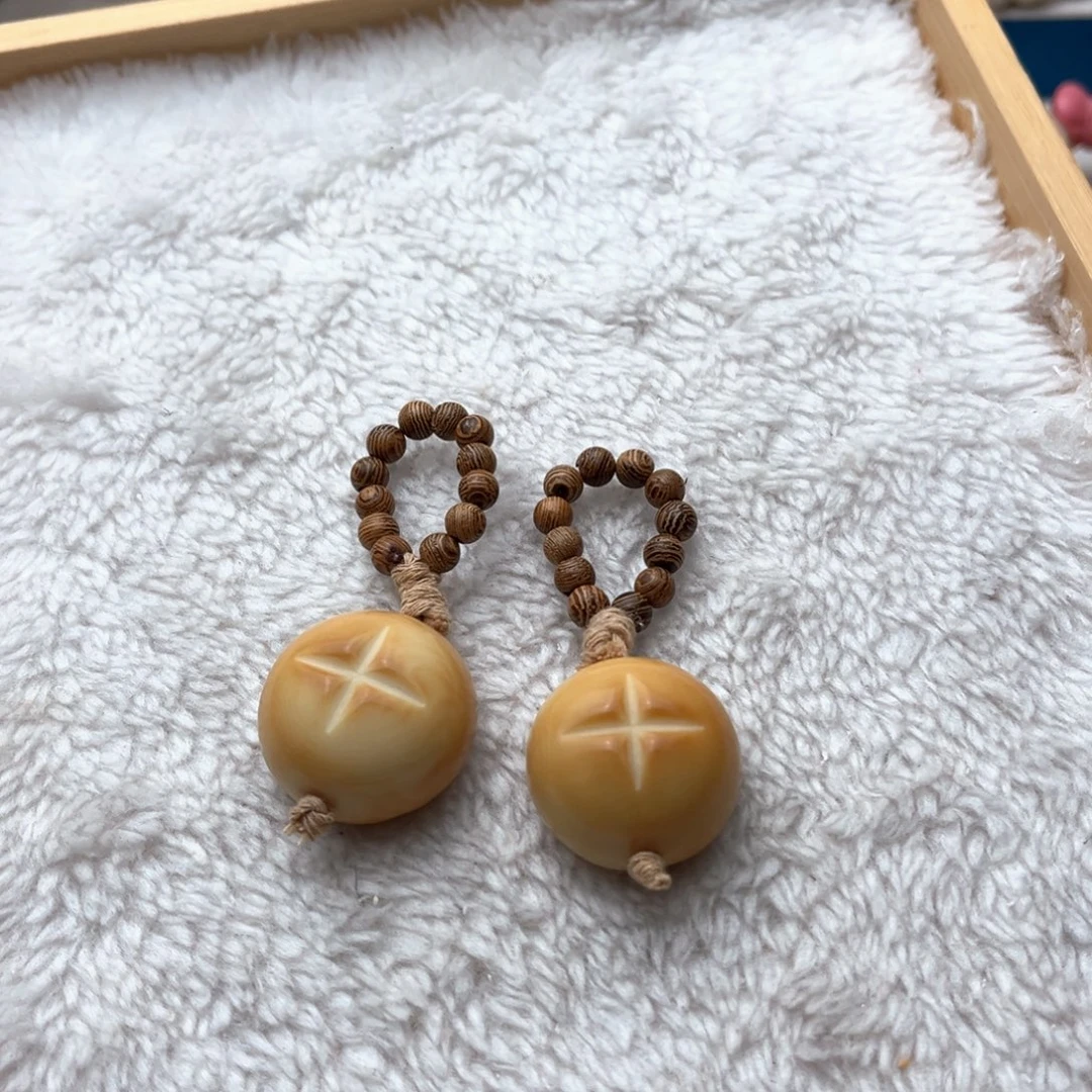 吊坠菩提根/象牙果默认小微小瑕 香菇手捻一个