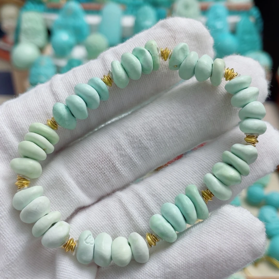 绿松石未镶嵌珠宝奇石