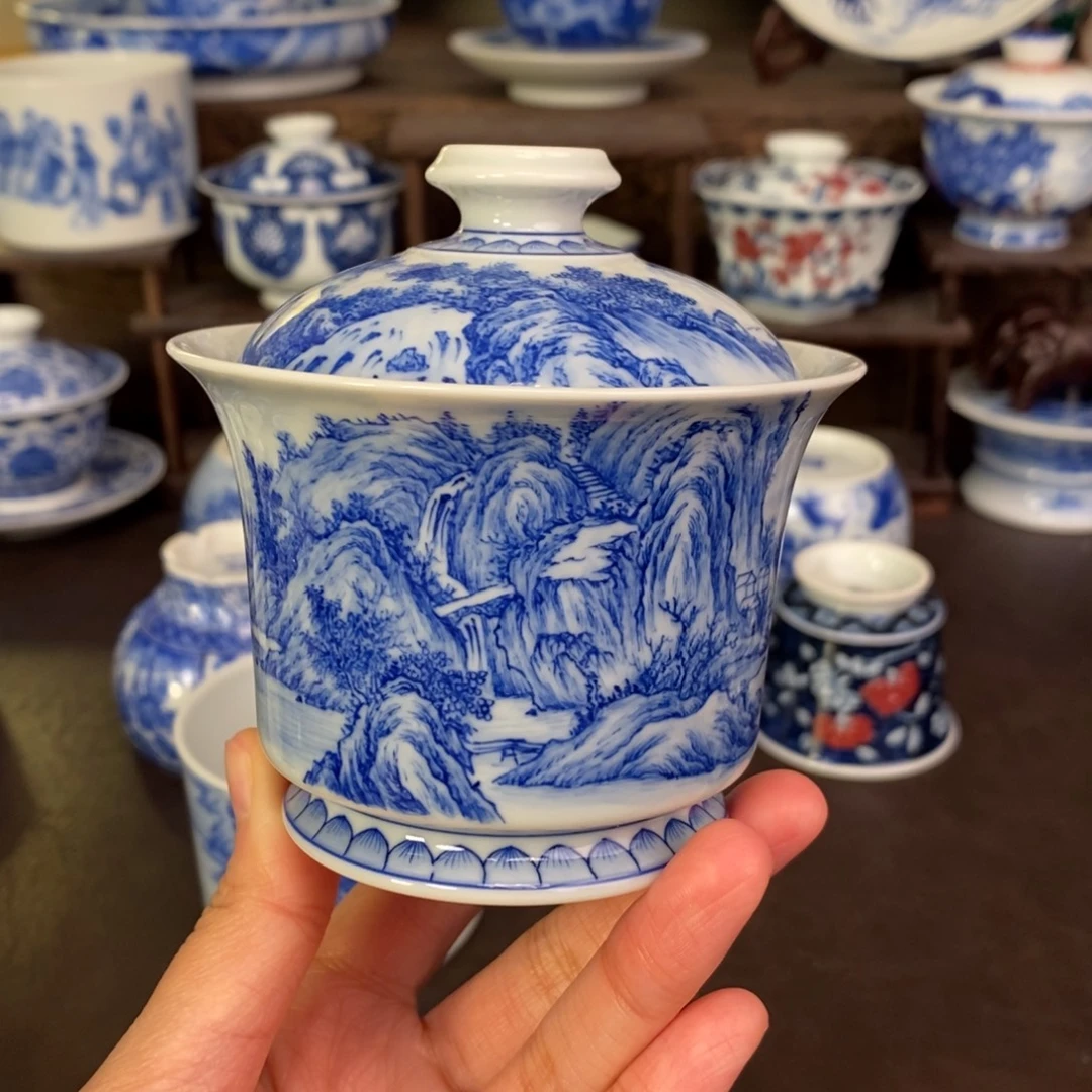 景德镇陶瓷手工手绘