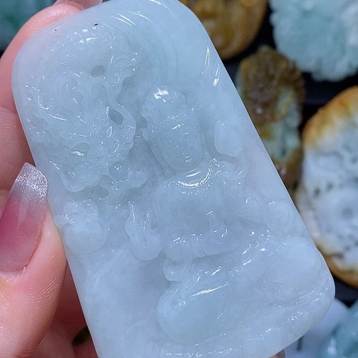 定制翡翠未镶嵌故***人翡翠