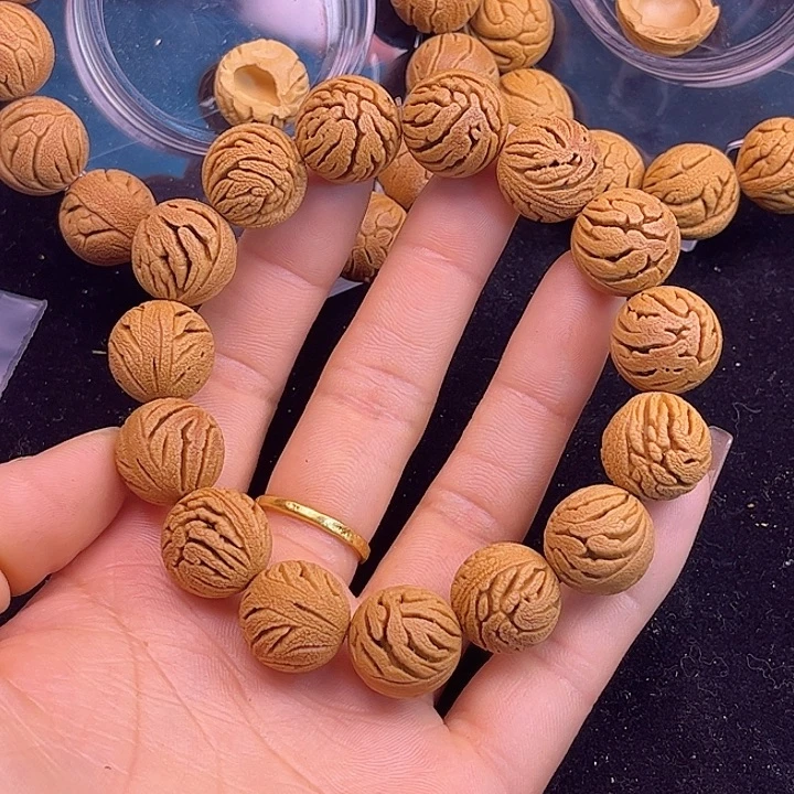 桃核吊坠博雅桃核16