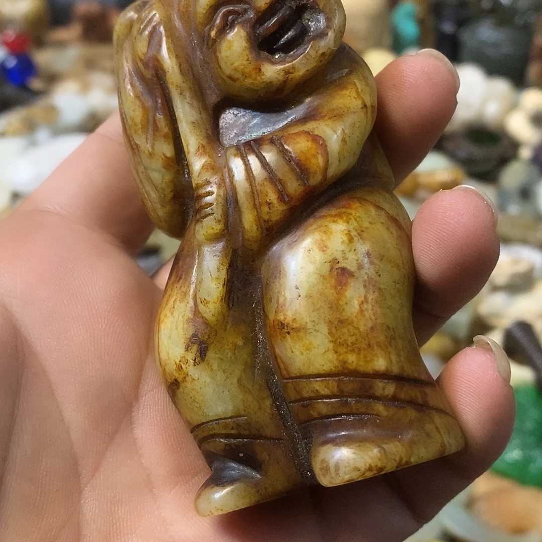 和田玉（糖玉）未镶嵌挂件