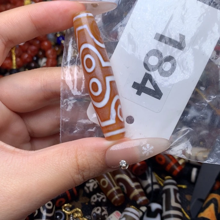 玛瑙/玉髓未镶嵌发一条