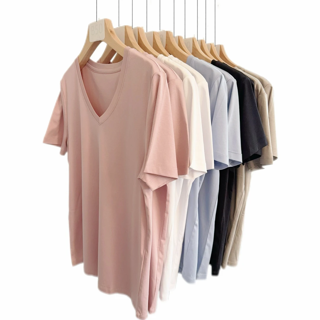 冰感日系短袖 丝光 夏季新款百搭