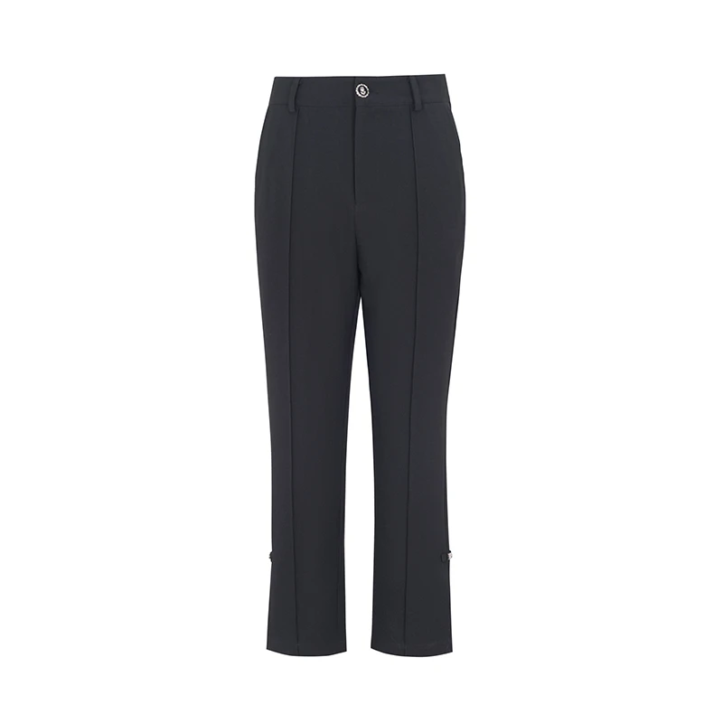 【小花专属】商场同款新品高腰微喇廓形休闲西裤N134A32677