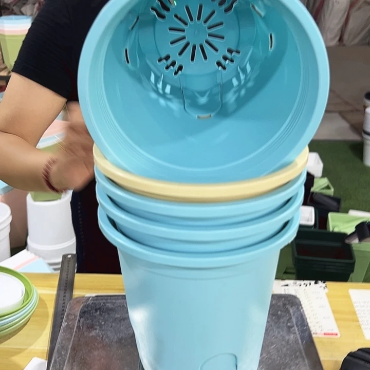 圆形控根210口21高21混色无托5只