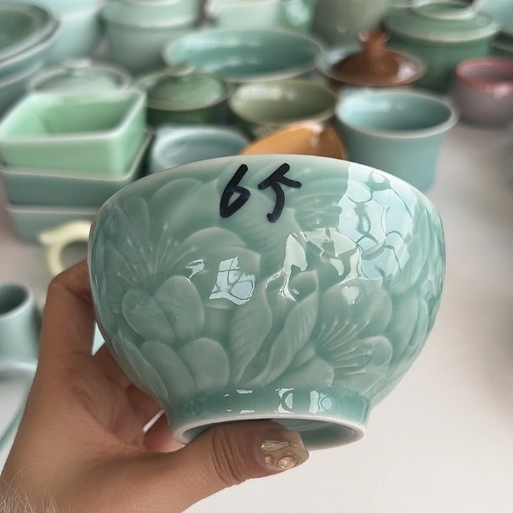 小米茶器龙泉青瓷