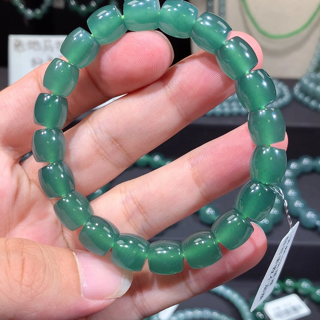未镶嵌手链翡翠天然a货翡翠手串9+