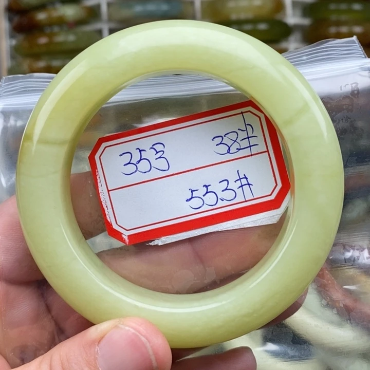 未镶嵌蛇纹石玉手绳