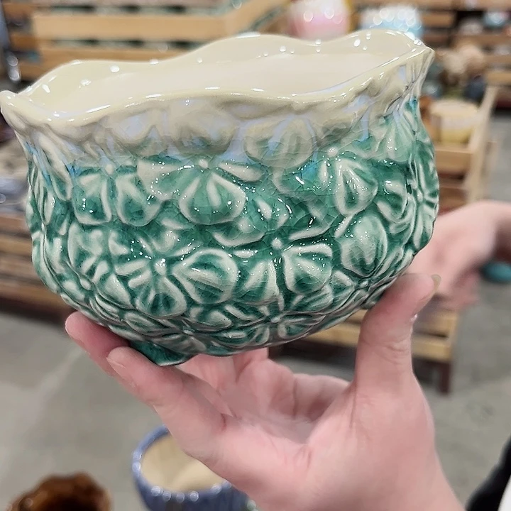 陶瓷陶瓷多肉植物花盆