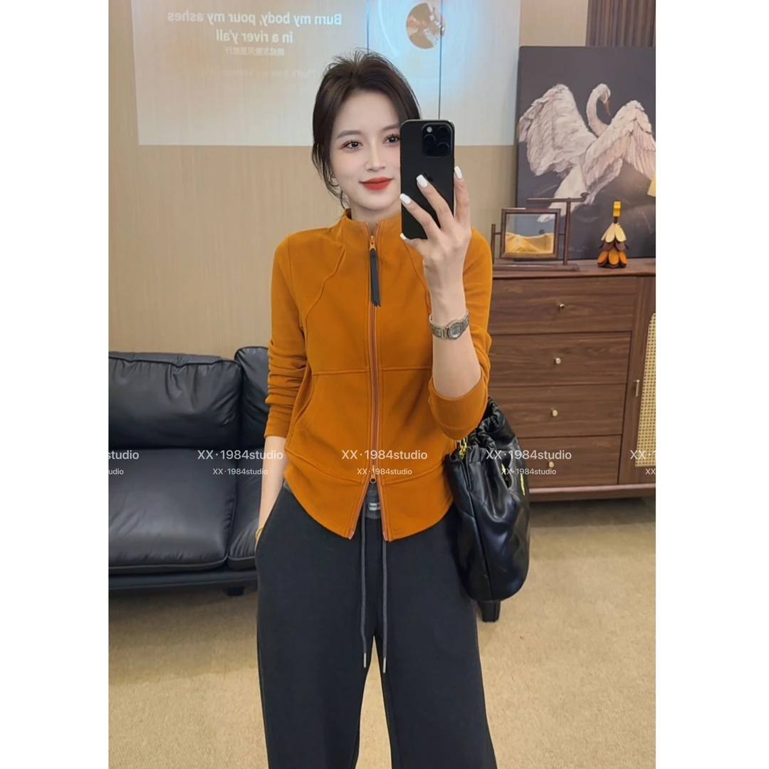 1984 精选【德绒卫衣】秋季百搭休闲设计感拉链卫衣