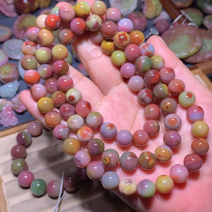 玛瑙/玉髓未镶嵌手链盐源玛瑙