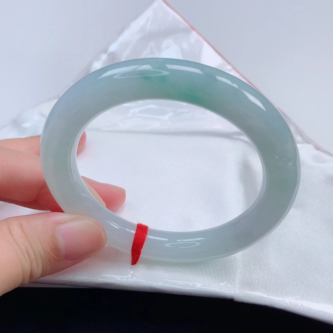 未镶嵌手镯翡翠54圆条