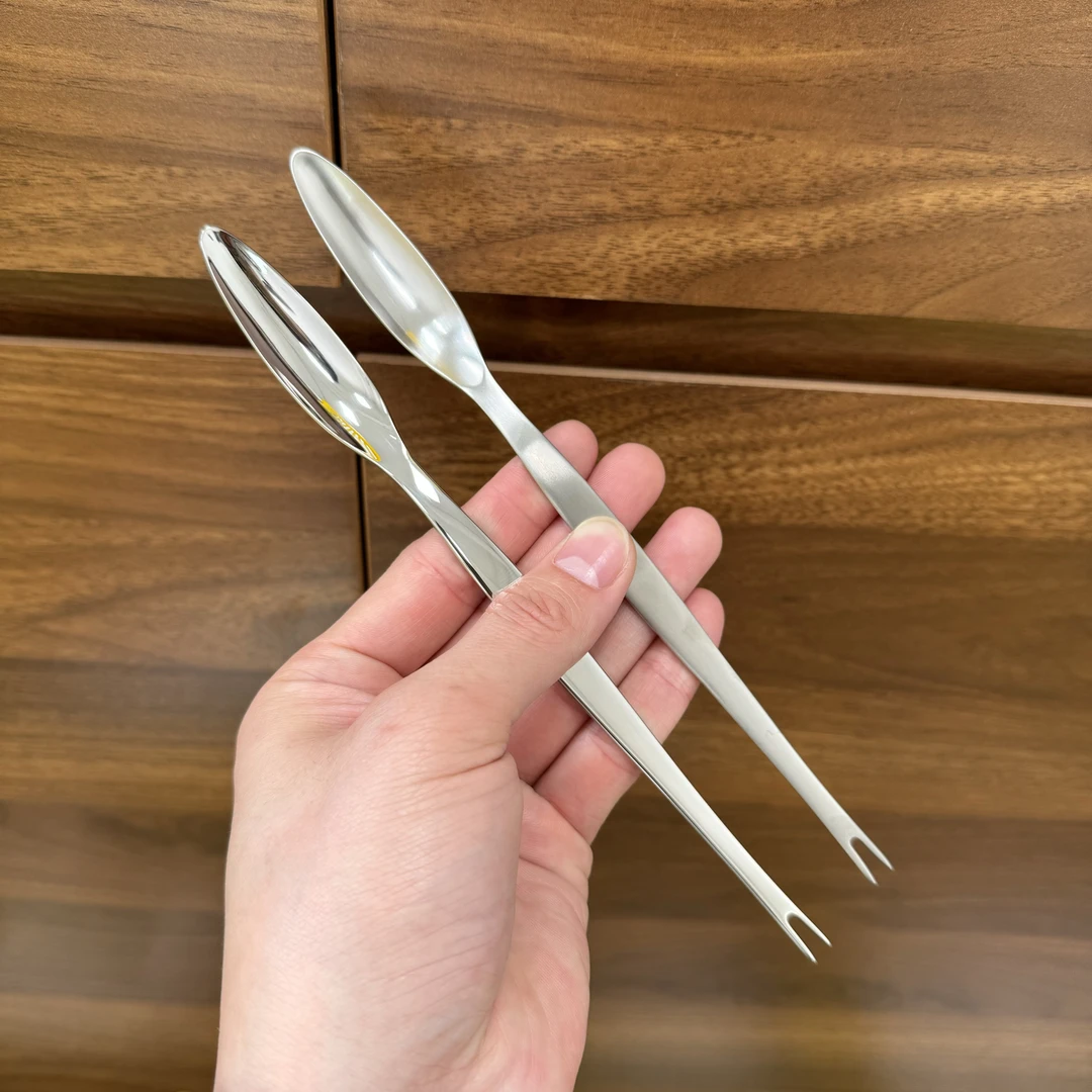 小玩意，大用处！18/10不锈钢蟹勺螃蟹挖蟹针叉刮子海鲜龙虾钳子