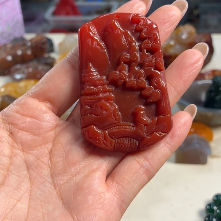 未镶嵌颈饰玛瑙/玉髓