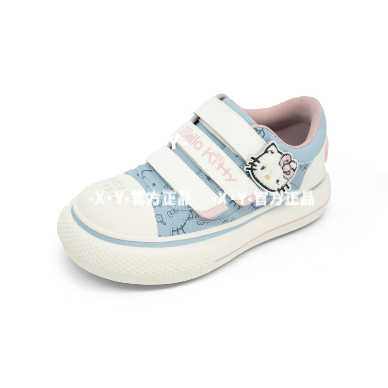 【XY 小蓝】2025新款可爱厚底增高女休闲小众喵趣蓝潮鞋65113