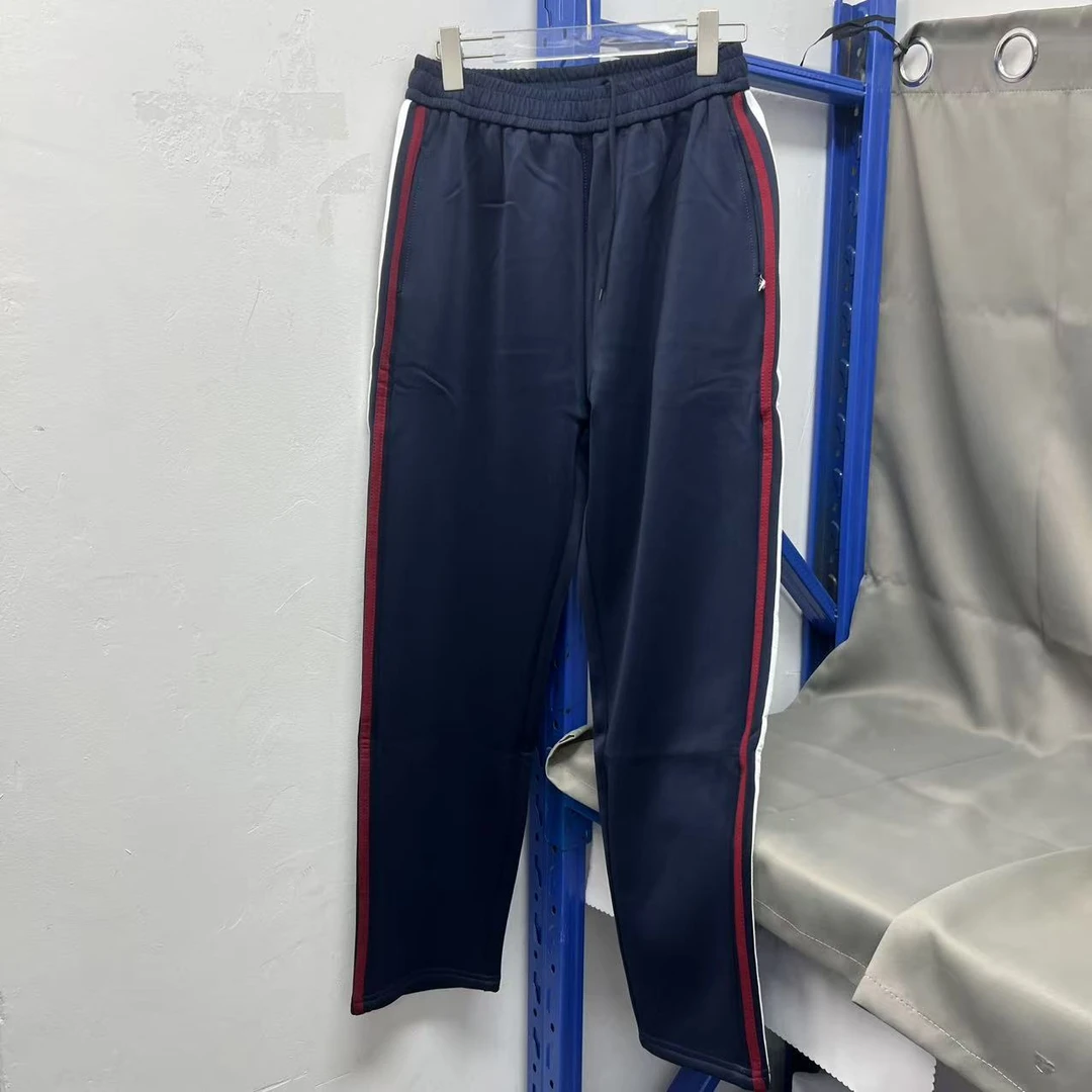 休闲风百搭时尚拼色运动裤