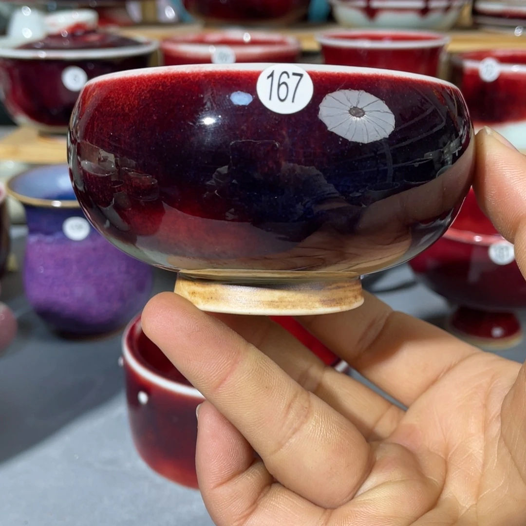 瓷片纯手工制作……微微瑕