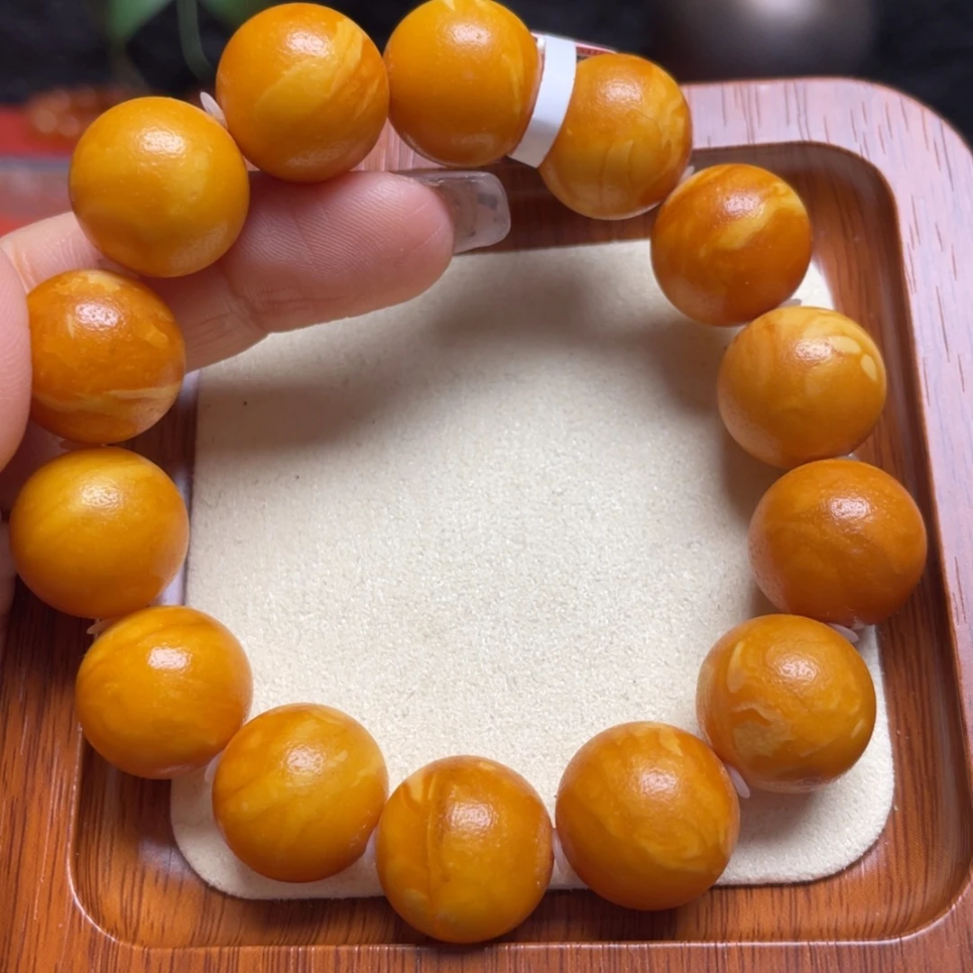 蜜蜡未镶嵌手链手串