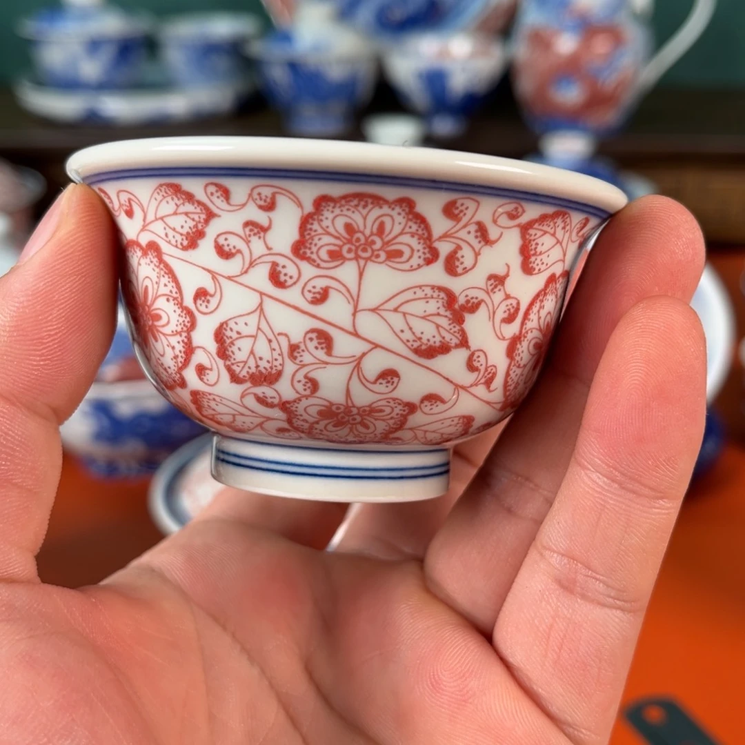 瓷片景德镇手工手绘