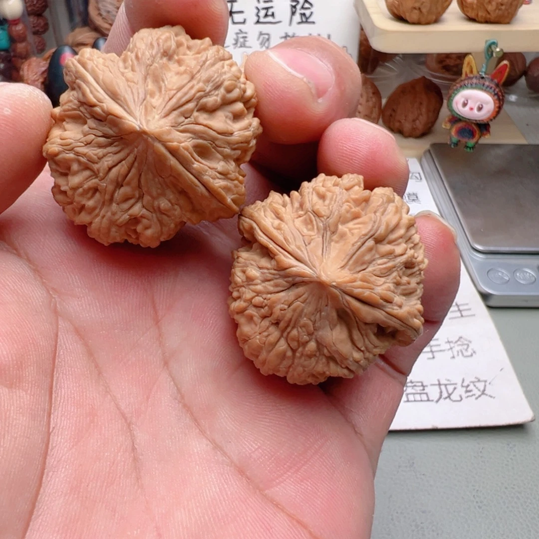 吊坠文玩核桃38尺全品大沽石