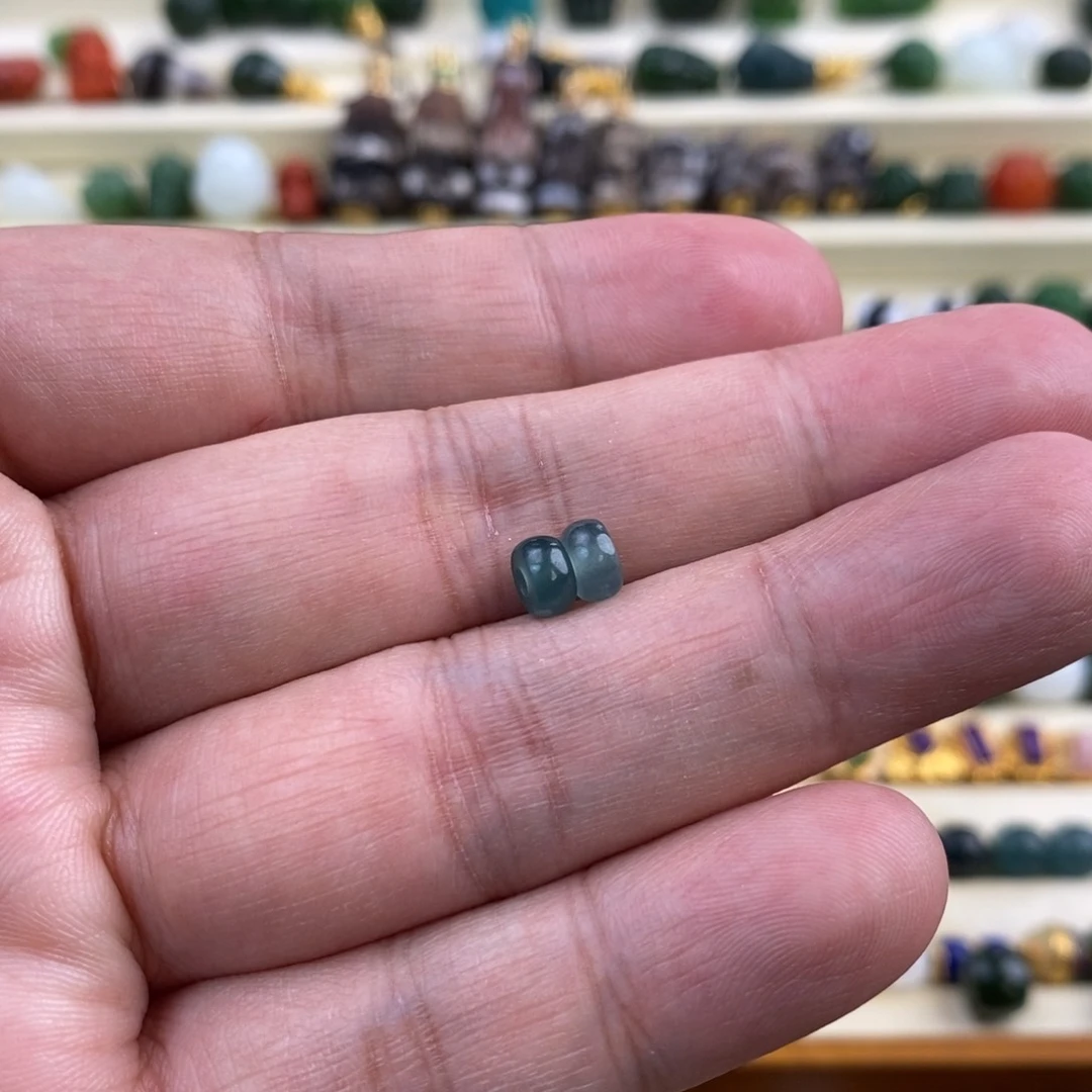 翡翠颈饰未镶嵌隔珠