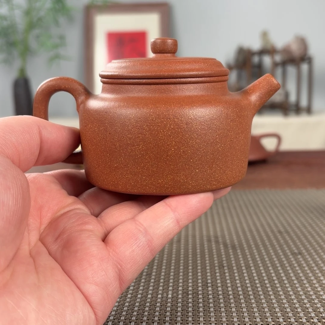 紫砂茶壶黄龙山原矿紫砂壶200