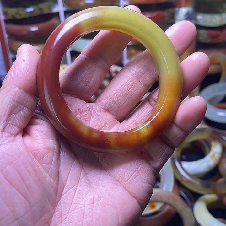 蛇纹石玉合金手镯