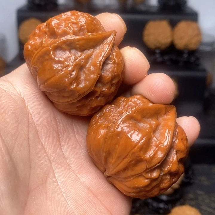 文玩核桃吊坠玄武金蟾佛肚