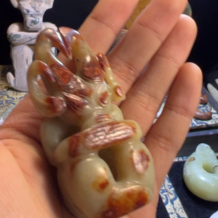 无***用玉玉摆件太阳神器形