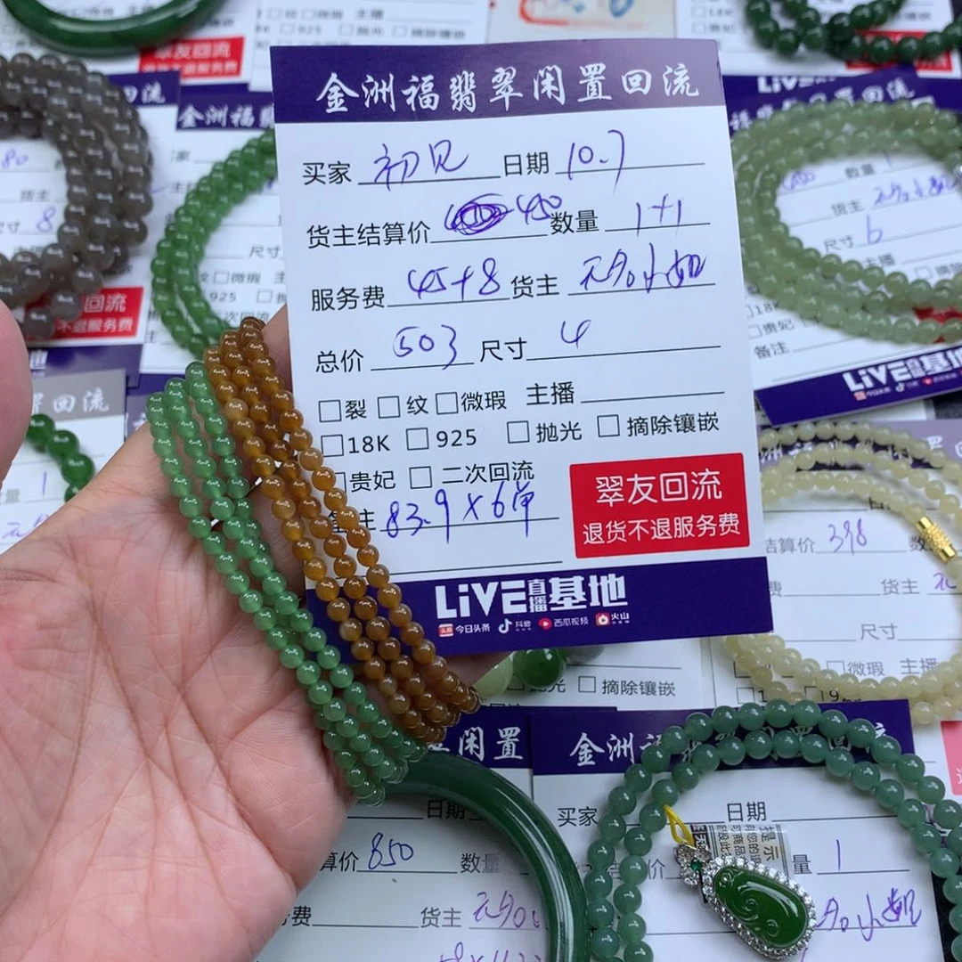 【闪购商品】颈饰未镶嵌和田玉⭐*见