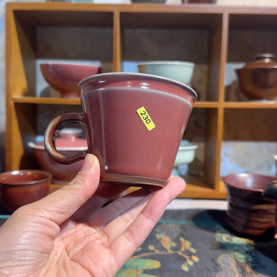 杯子蘭山窑手作器物230福利