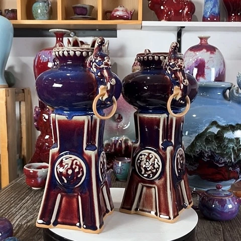 瓷片神垕镇钧瓷艺术