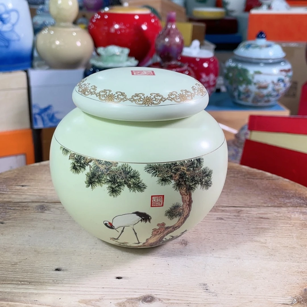 【闪购商品】罐陶瓷茶叶罐密封罐