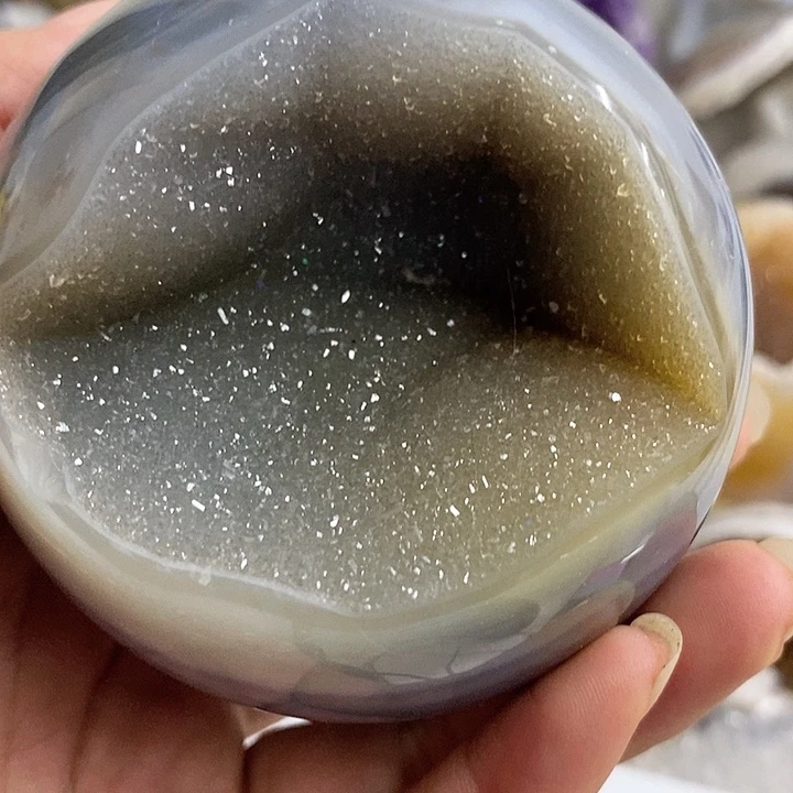 紫晶珠宝半成品未镶嵌