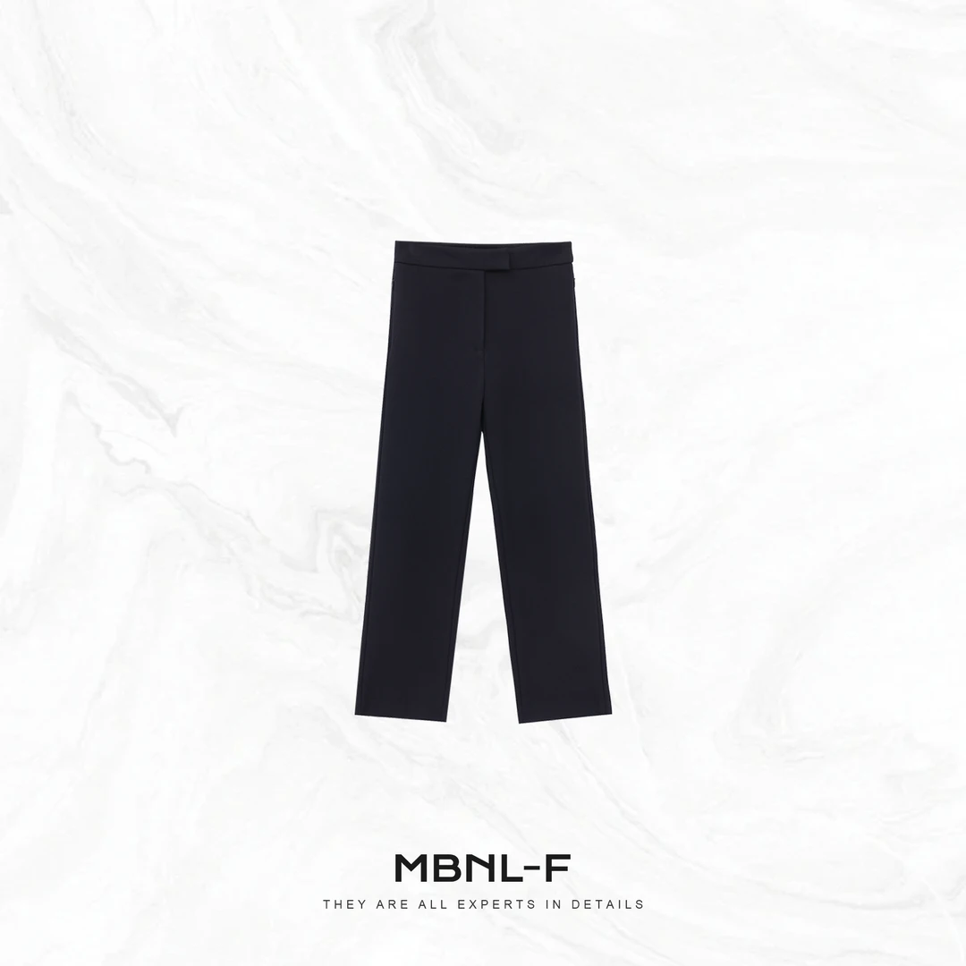 MBNL-F“罗马小黑裤” 32针加绒高针高密定织休闲裤 秦磊XM-XKZ9687