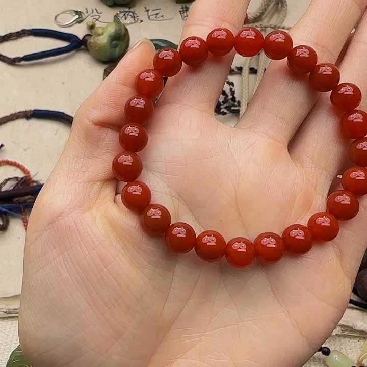 *****和田玉未镶嵌手链