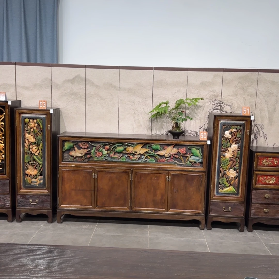 于***新大理石榉木圆角款精品复古风系列套装系列