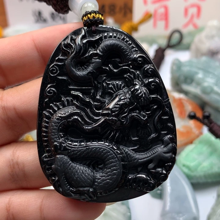 翡翠未镶嵌颈饰保真天然A货翡翠